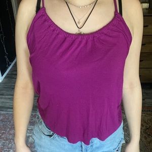 Magenta tank top